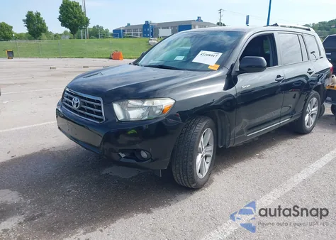 2008 Toyota Highlander Sport from USA, damaged, VIN JTEES43A782013674